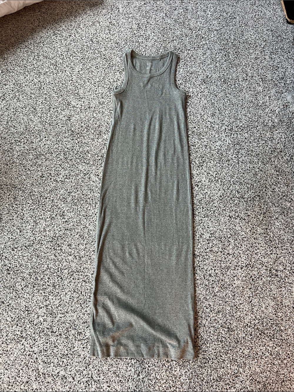 COS Sleeveless Maxi Dress - Gray